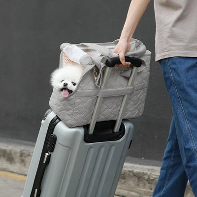 Portable Dog Cat Travel Backpack Carrier Tote - Smarsty