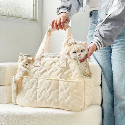 Portable Pet Carrier Bag for Small Dogs and Cats - Smarsty