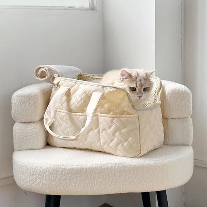 Portable Pet Carrier Bag for Small Dogs and Cats - Smarsty