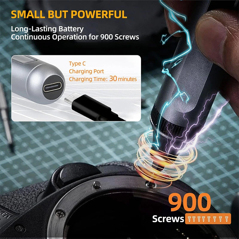 51 in 1 Electric Screwdriver Set with Magnetic Bits - Smarsty
