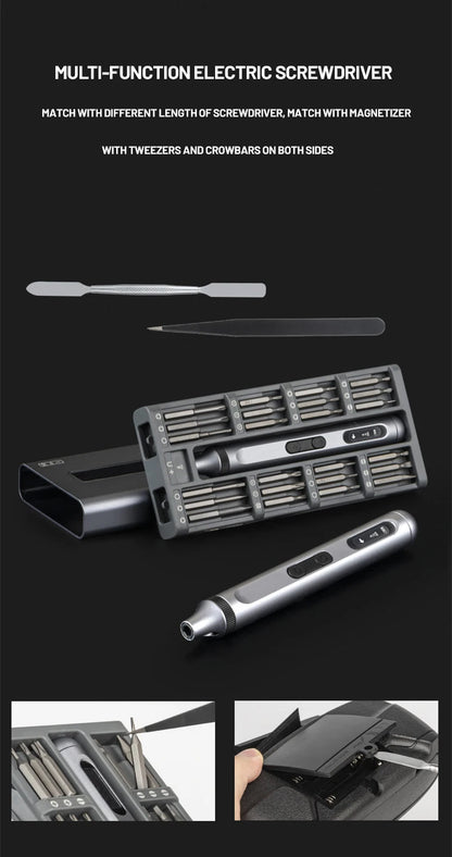 51 in 1 Electric Screwdriver Set with Magnetic Bits - Smarsty