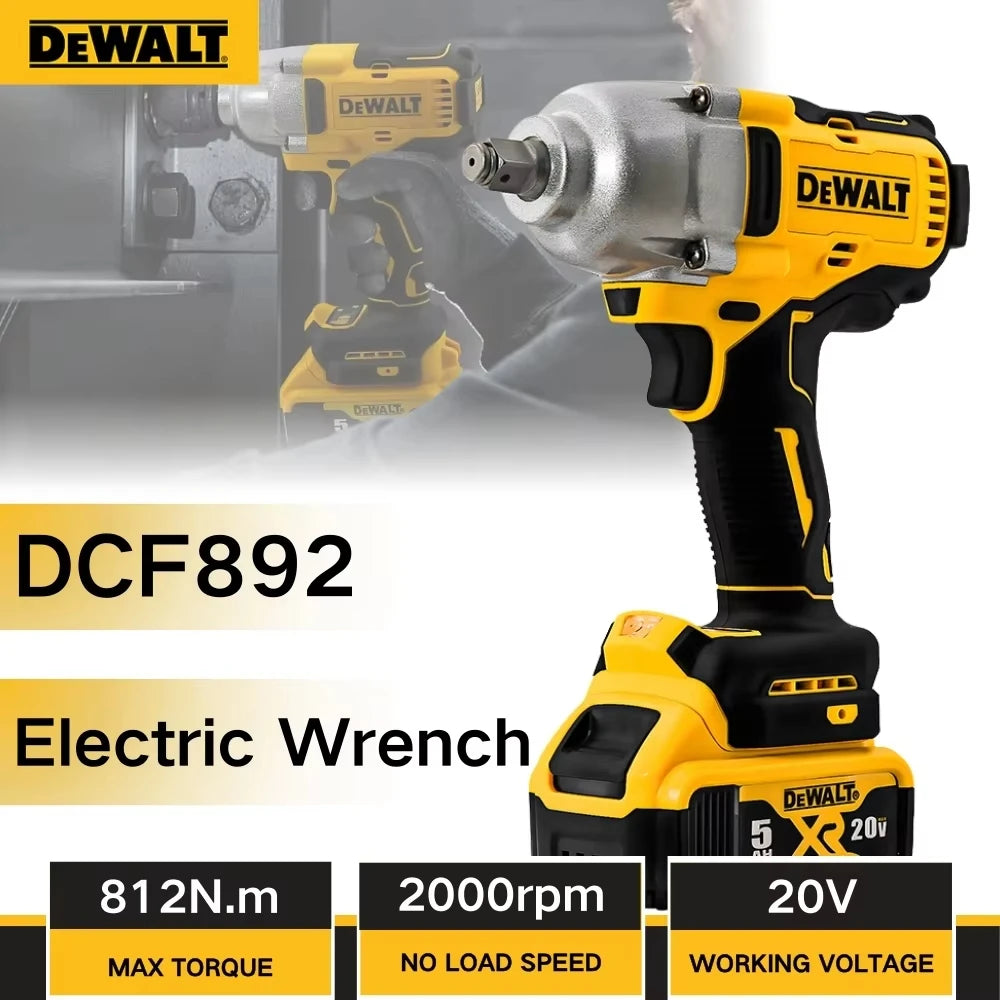 Dewalt DCF892 Brushless Cordless Impact Wrench High Torque - Smarsty