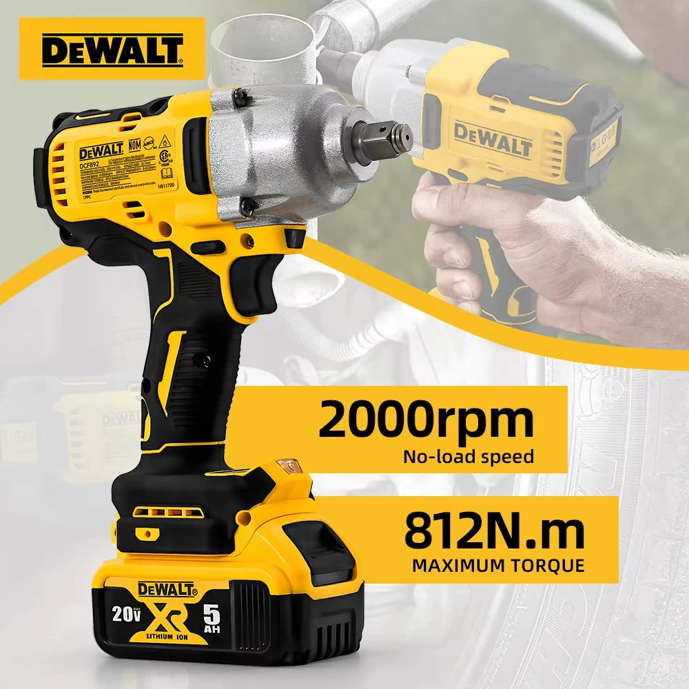 Dewalt DCF892 Brushless Cordless Impact Wrench High Torque - Smarsty