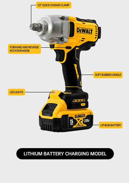 Dewalt DCF892 Brushless Cordless Impact Wrench High Torque - Smarsty