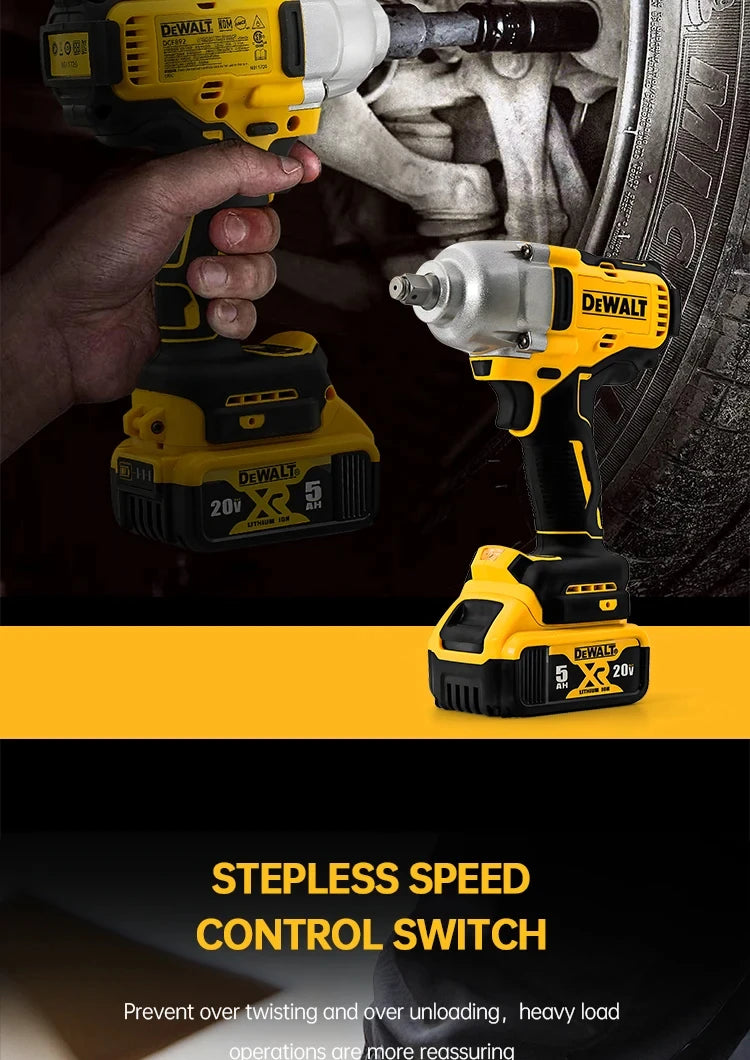 Dewalt DCF892 Brushless Cordless Impact Wrench High Torque - Smarsty