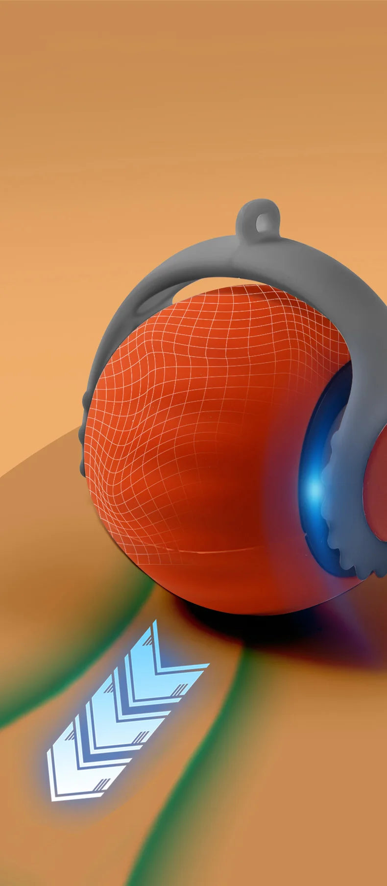 Smart Interactive Cat Ball Toy with Rechargeable Tail - Smarsty