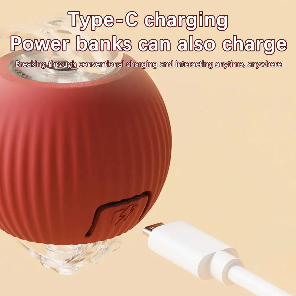 Smart Interactive Cat Ball Toy with Rechargeable Tail - Smarsty