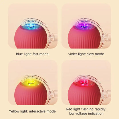 Smart Interactive Cat Ball Toy with Rechargeable Tail - Smarsty