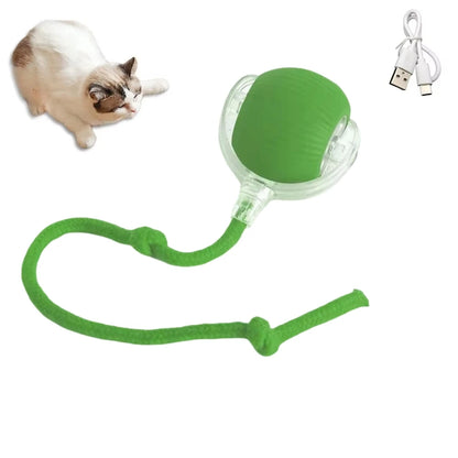 Smart Interactive Cat Ball Toy with Rechargeable Tail - Smarsty