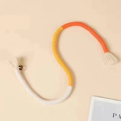 Interactive Cat Chew Rope Toy for Safe Teeth Cleaning - Smarsty