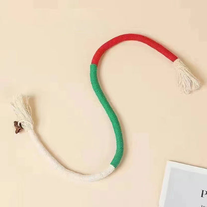 Interactive Cat Chew Rope Toy for Safe Teeth Cleaning - Smarsty