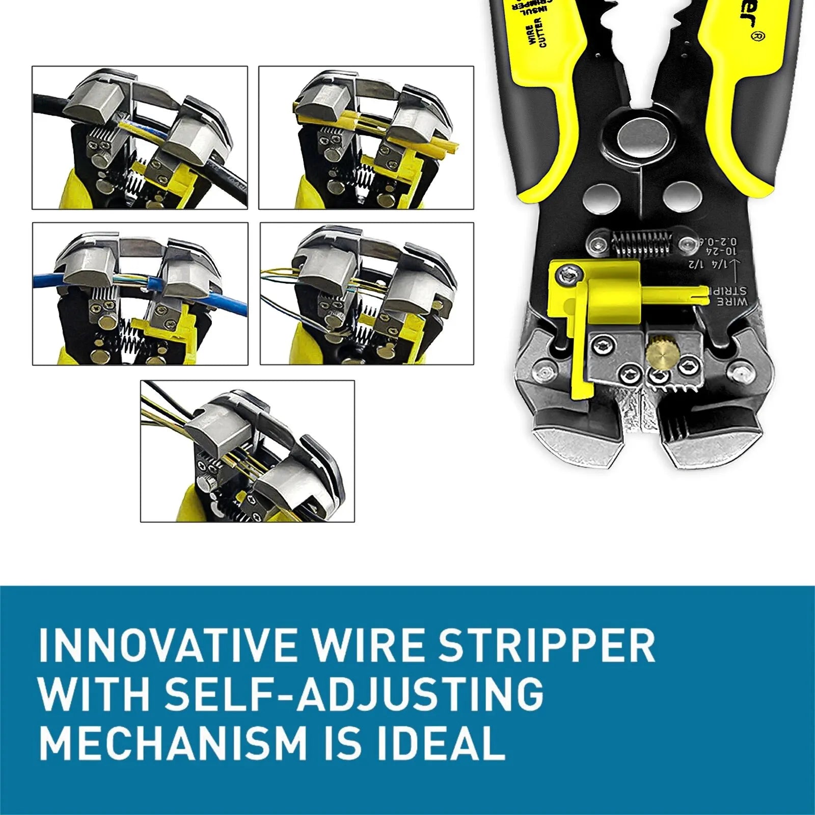 Professional Electrician Wire Stripper and Cutter Tool - Smarsty