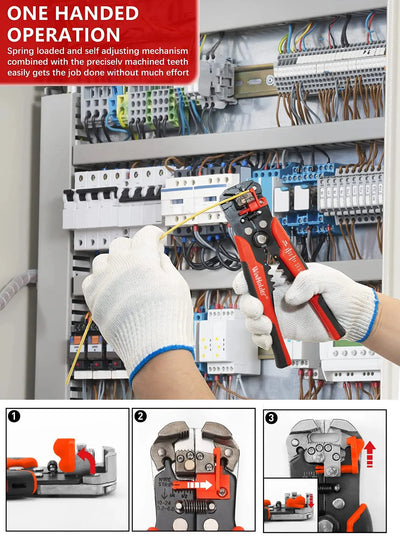 Professional Electrician Wire Stripper and Cutter Tool - Smarsty
