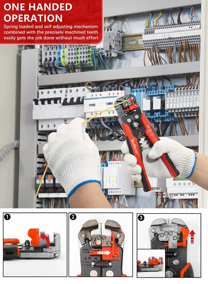 Professional Electrician Wire Stripper and Cutter Tool - Smarsty