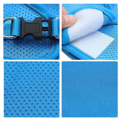 Reflective Dog Harness and Leash Set for Safety - Smarsty