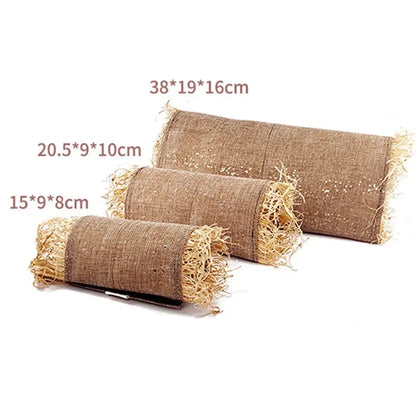 Foldable Woven Grass Cage Mat for Small Pets - Smarsty