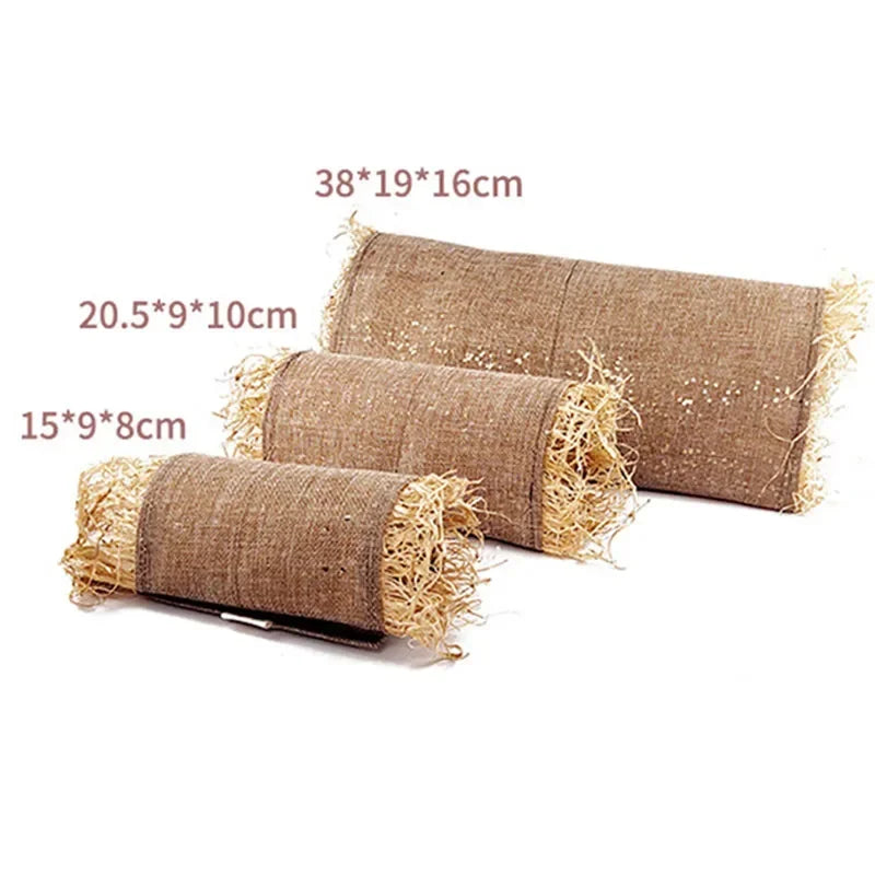 Foldable Woven Grass Cage Mat for Small Pets - Smarsty