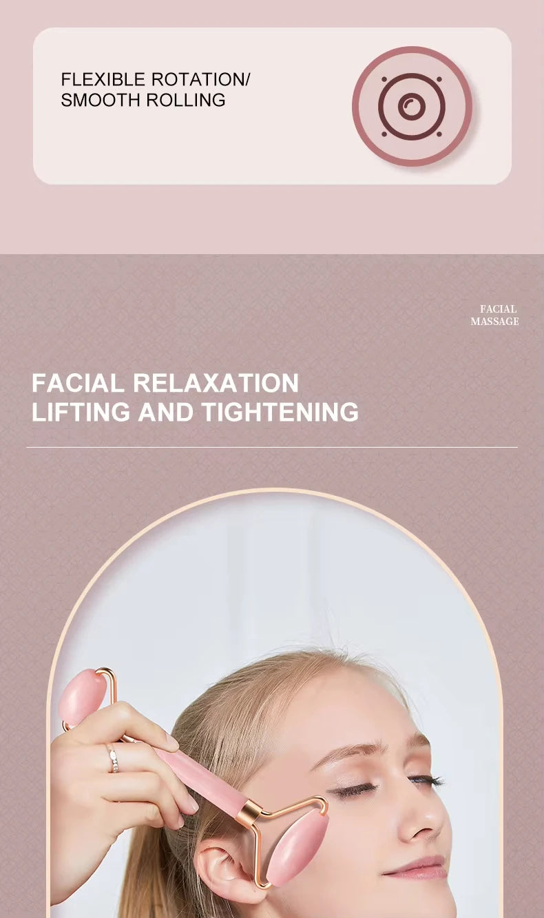 Facial Massage Roller for Enhanced Skin Care - Smarsty