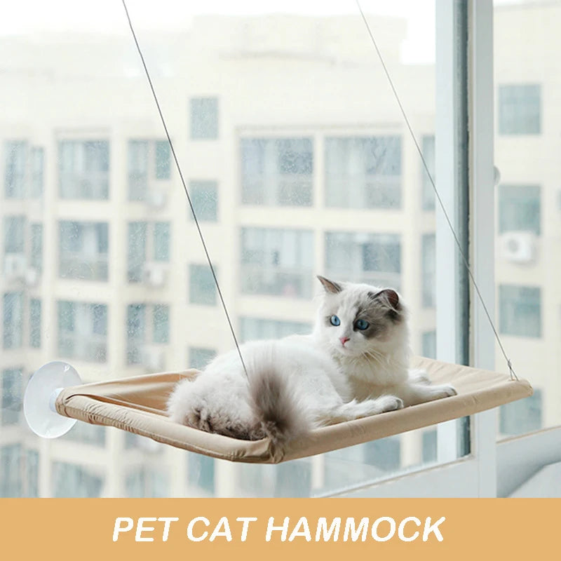 Aerial Cat Hammock Window Seat for Climbing Comfort - Smarsty