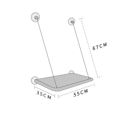 Aerial Cat Hammock Window Seat for Climbing Comfort - Smarsty