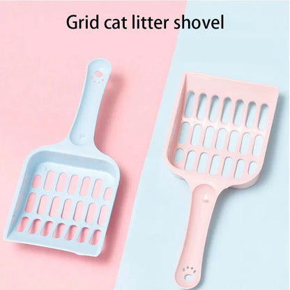 Durable Plastic Cat Litter Scoop with Easy Grip Handle - Smarsty