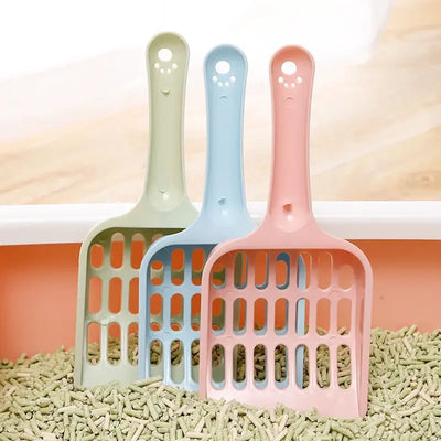 Durable Plastic Cat Litter Scoop with Easy Grip Handle - Smarsty