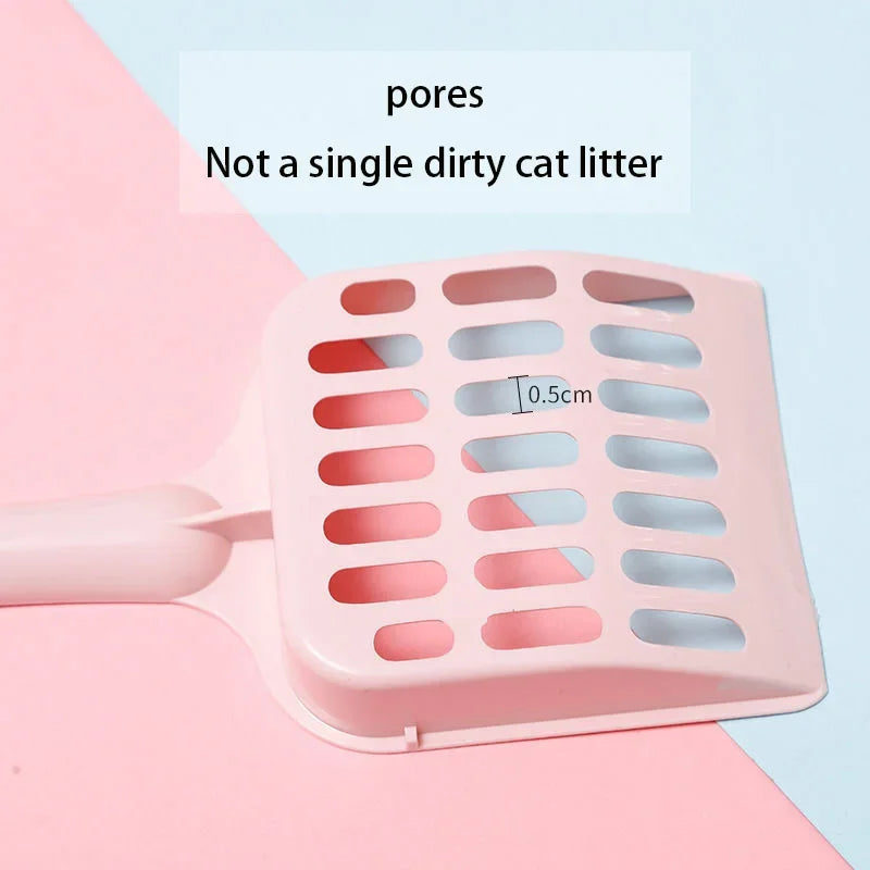 Durable Plastic Cat Litter Scoop with Easy Grip Handle - Smarsty