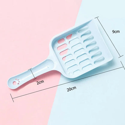 Durable Plastic Cat Litter Scoop with Easy Grip Handle - Smarsty