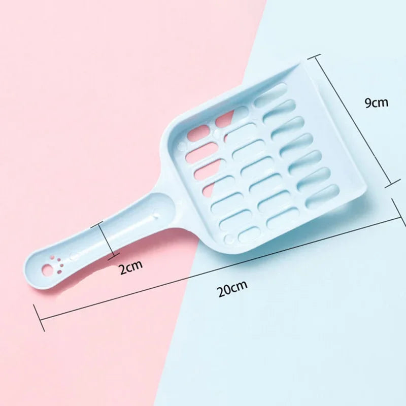 Durable Plastic Cat Litter Scoop with Easy Grip Handle - Smarsty