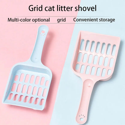 Durable Plastic Cat Litter Scoop with Easy Grip Handle - Smarsty