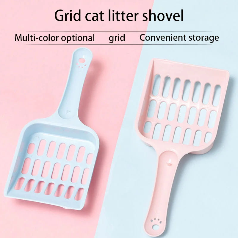 Durable Plastic Cat Litter Scoop with Easy Grip Handle - Smarsty