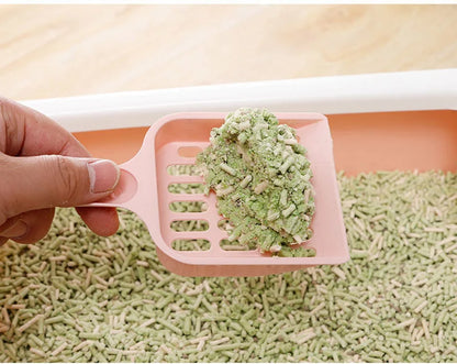 Durable Plastic Cat Litter Scoop with Easy Grip Handle - Smarsty