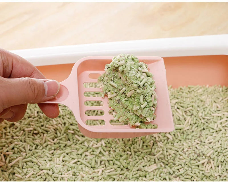 Durable Plastic Cat Litter Scoop with Easy Grip Handle - Smarsty