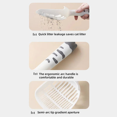 Cat Litter Scoop Tool for Easy Pet Cleaning - Smarsty