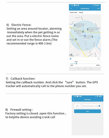 GPS Tracking Collar for Pets - Smarsty