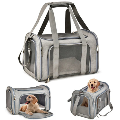 Airline Approved Soft Dog Carrier Backpack for Travel - Smarsty