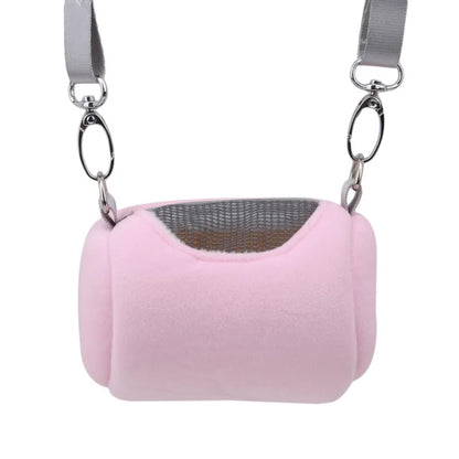 Portable Hamster Carrier Bag with Visible Mesh Design - Smarsty