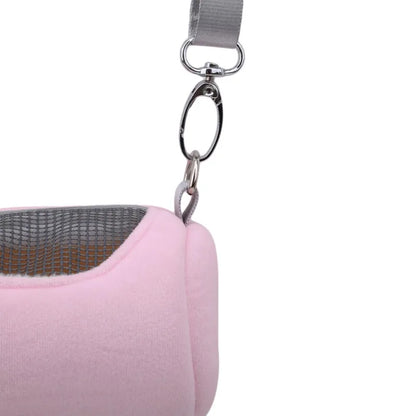 Portable Hamster Carrier Bag with Visible Mesh Design - Smarsty