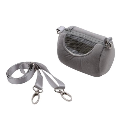 Portable Hamster Carrier Bag with Visible Mesh Design - Smarsty
