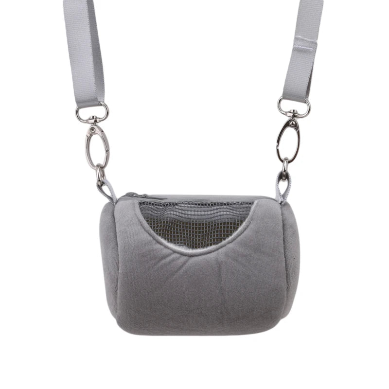 Portable Hamster Carrier Bag with Visible Mesh Design - Smarsty