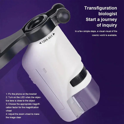 Portable Handheld Mini Microscope for Kids - Smarsty