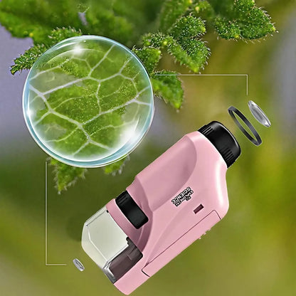 Portable Handheld Mini Microscope for Kids - Smarsty