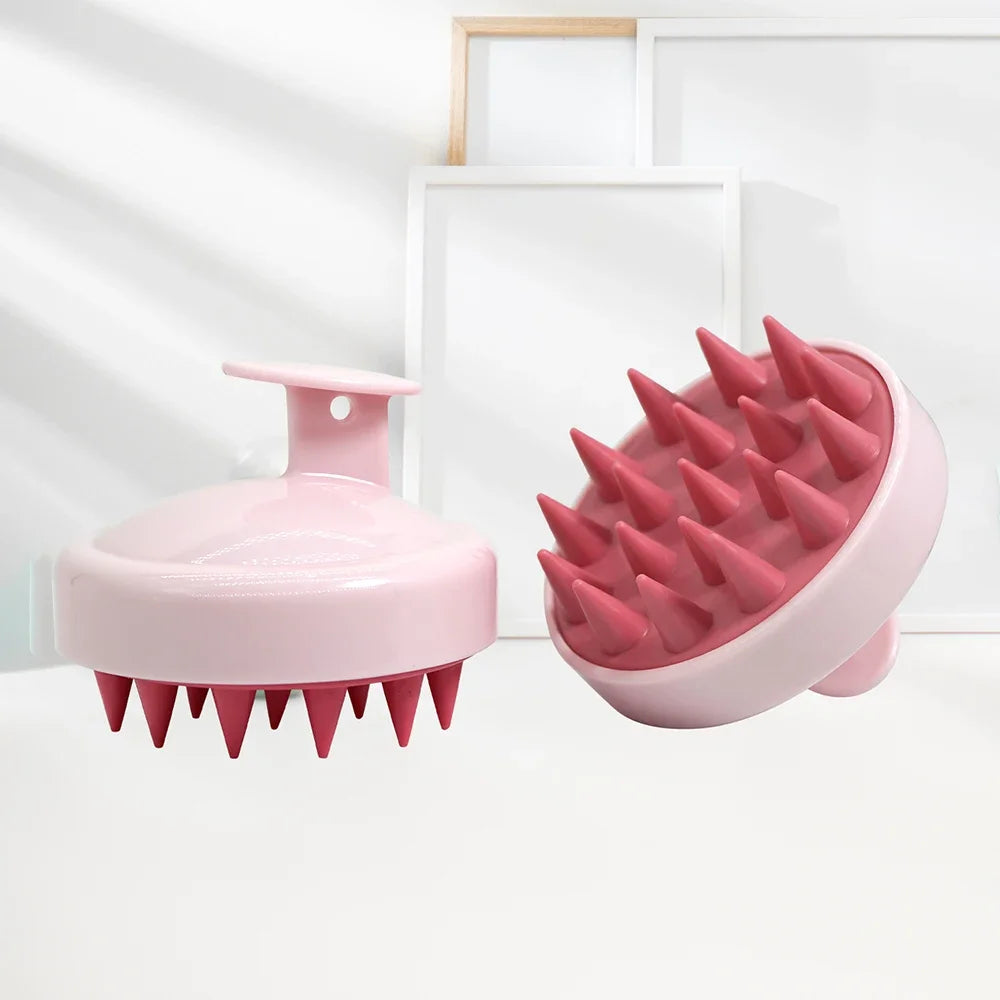 Silicone Scalp Massage Brush for Hair Washing - Smarsty