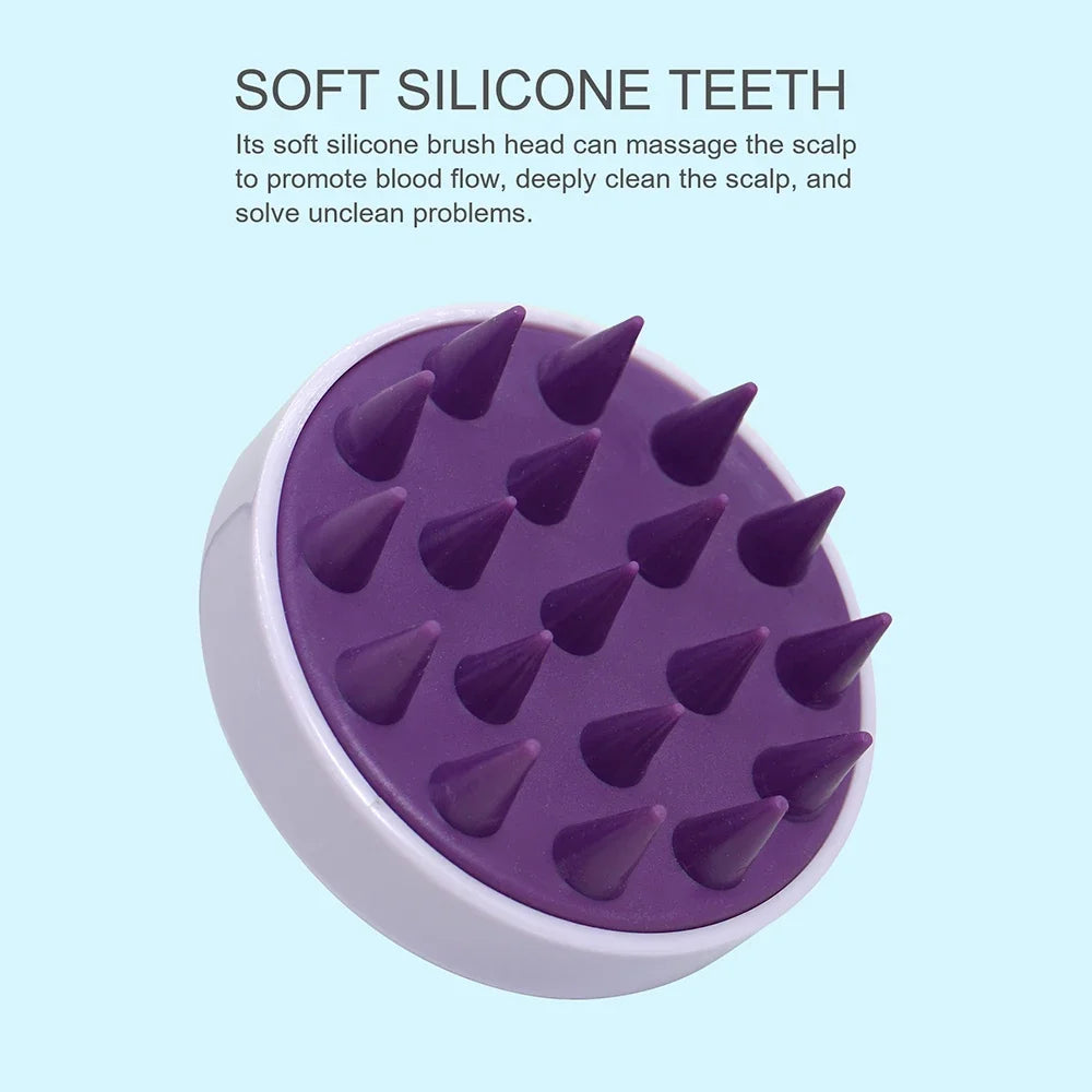Silicone Scalp Massage Brush for Hair Washing - Smarsty