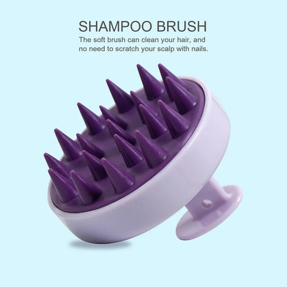 Silicone Scalp Massage Brush for Hair Washing - Smarsty