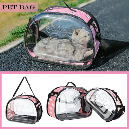 Breathable Pet Shoulder Bag for Travel and Outdoor - Smarsty
