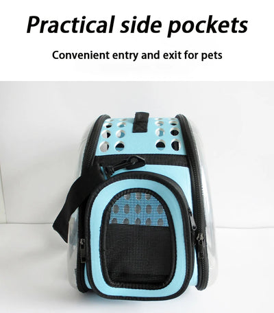 Breathable Pet Shoulder Bag for Travel and Outdoor - Smarsty
