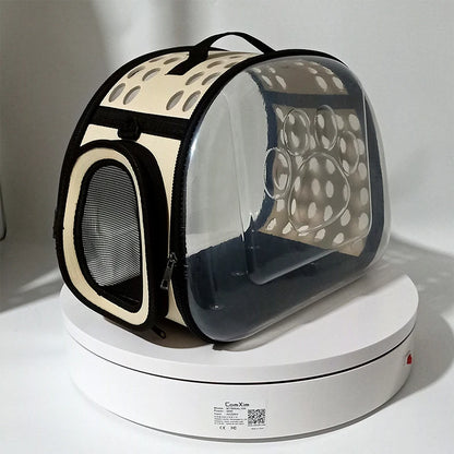 Breathable Pet Shoulder Bag for Travel and Outdoor - Smarsty
