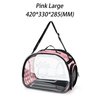 Breathable Pet Shoulder Bag for Travel and Outdoor - Smarsty