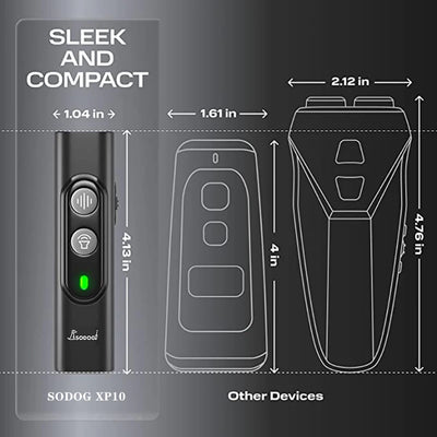 Ultrasonic Dog Bark Repeller USB Rechargeable Device - Smarsty